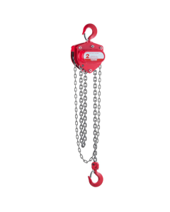 Coffing LHH-1B-15FT Steel LHH Model Hand Chain Hoist with Hook 1 Ton Load Capacity 15 Lifting Height 