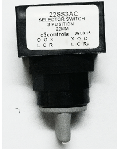 3 Position Selector Switch (N.C. in Center ''A BOTH B'') (SBP2-L3)
