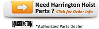 harrington hoist parts